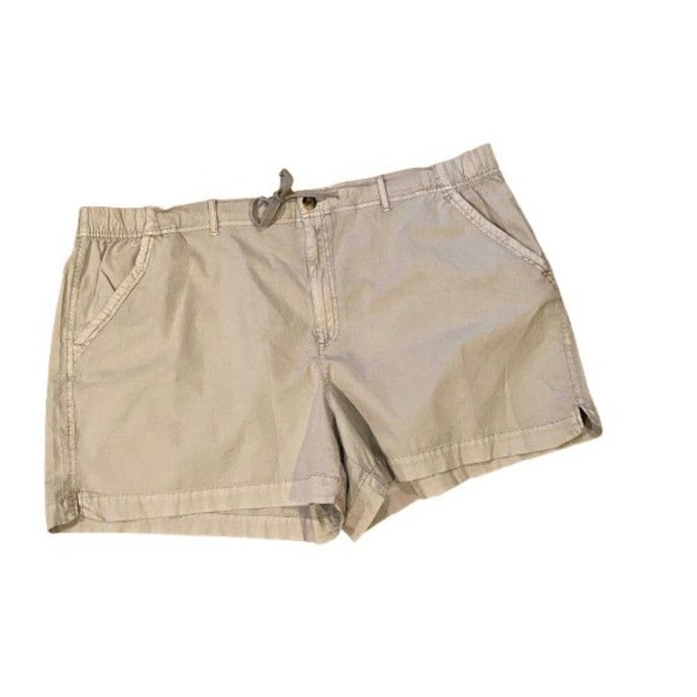 Women's 3X Shorts Mid-Rise Stretch Sonoma Gray 4.5" inseam